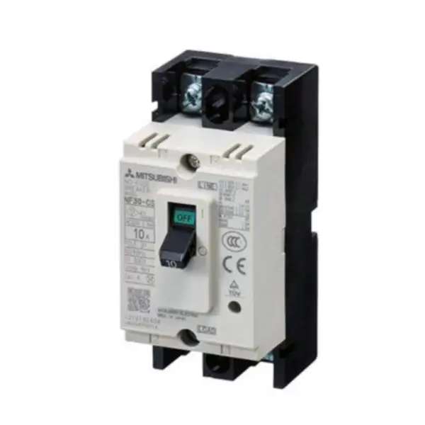rychlá dodávka NF-30CS 2P 10A 500VAC Mitsubishi MCCB jističe s lisovanou skříní