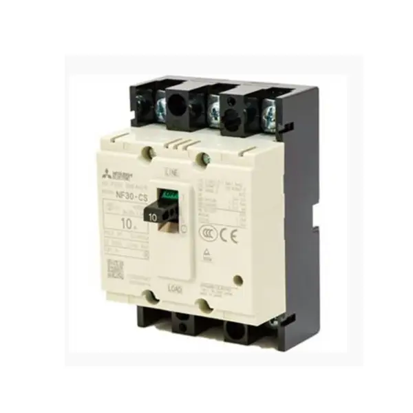 rychlá dodávka NF-30CS 3P 10A 500VAC Mitsubishi MCCB jističe s lisovanou skříní