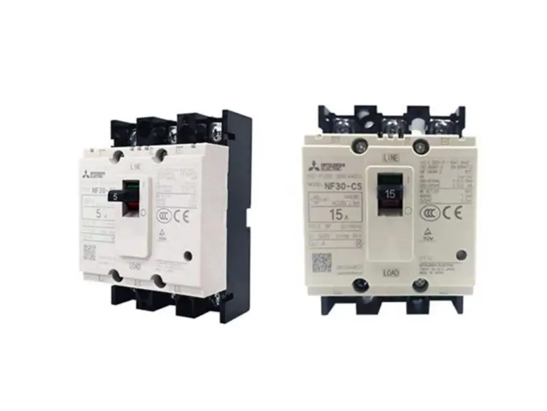 rychlá dodávka NF-30CS 3P 10A 500VAC Mitsubishi MCCB jističe s lisovanou skříní