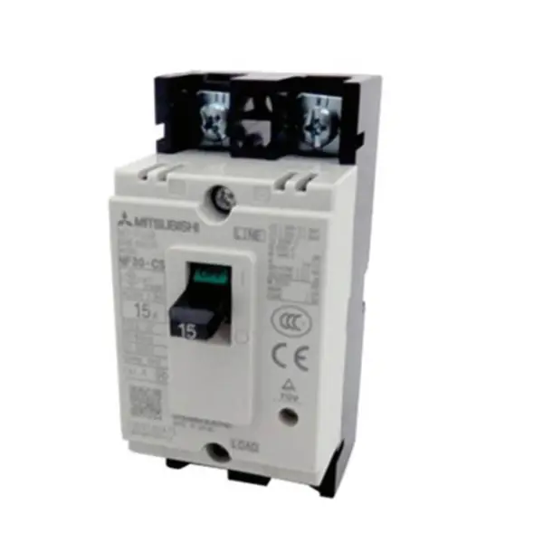 horký prodej NF-30CS 2P 15A 500VAC Mitsubishi MCCB jističe s tvarovaným pouzdrem