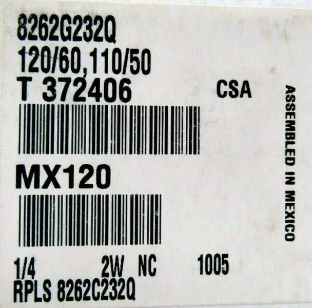 ASCO 8262G232Q