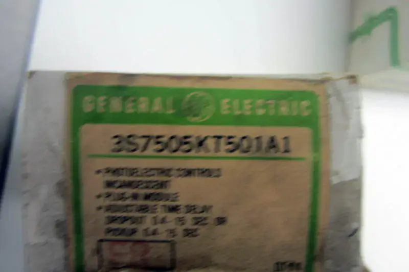 GENERAL ELECTRIC 3S7505KT501A1