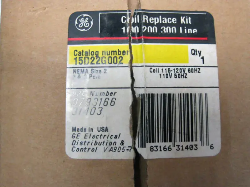 GENERAL ELECTRIC 15D22G002