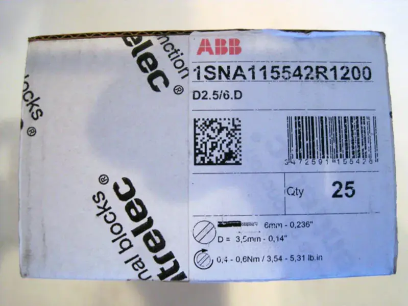 ABB 1SNA115542R1200