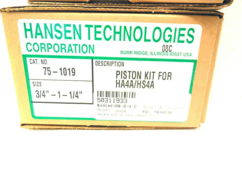 HANSEN TECHNOLOGIES 75-1019