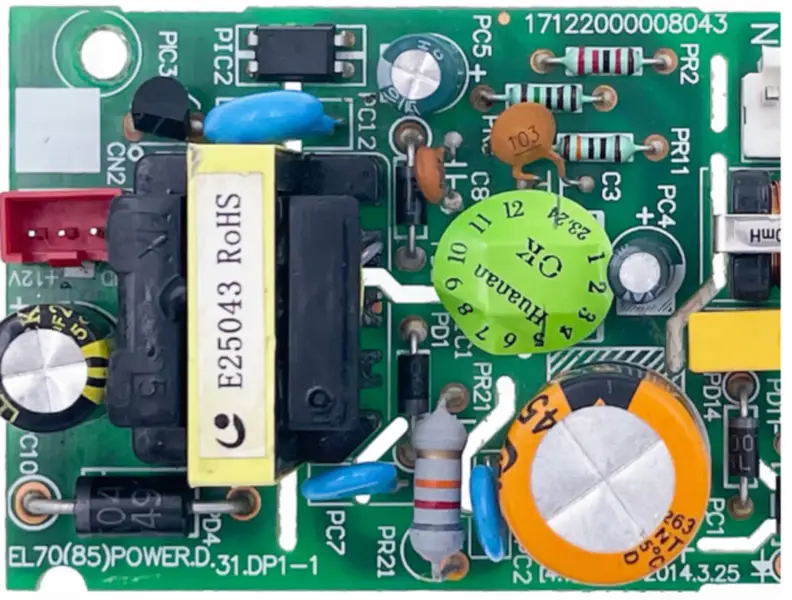 Řídicí deska klimatizace Midea EL70(85)POWER.D.31.DP1-1 Obvod PCB 17122000008043