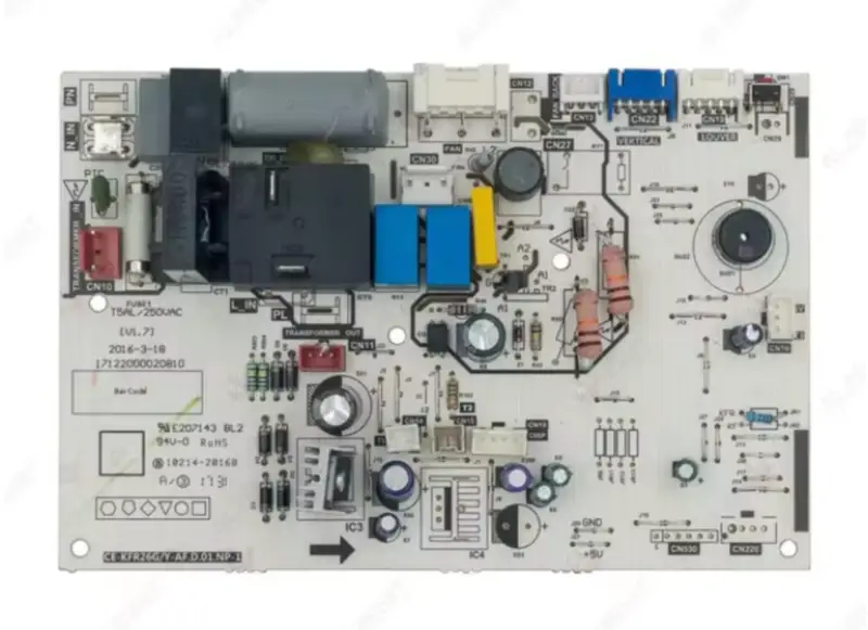 Řídicí deska vnitřní jednotky klimatizace Midea CE-KFR26G/Y-AF.D.01.NP-1 Obvod PCB 17122000020810