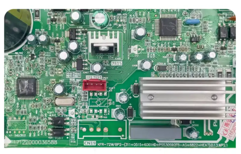 Řídicí deska klimatizace Midea KFR-72W/BP2-(311+0515+6061HD+PSS30S92F6-AG+6822+HEAT).D.13.WP2.1 17122000036588
