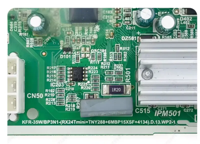 KFR-35W/BP3N1-(RX24Tmini+TNY288+6MBP15XSF+4134).D.13.WP2-1 17122000046453 Midea Air Conditioner Control Board