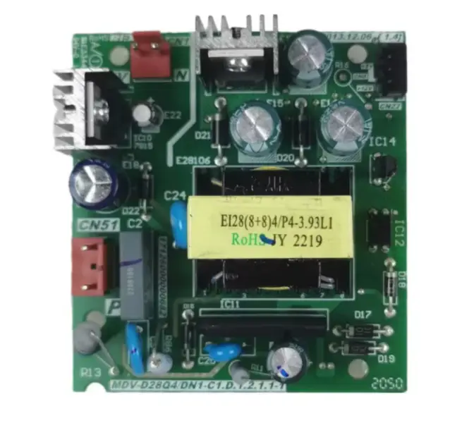 Řídicí deska centrální klimatizace Midea MDV-D28Q4/DN1-C1.D.1.2.1.1-1 Deska plošných spojů 17126000000682