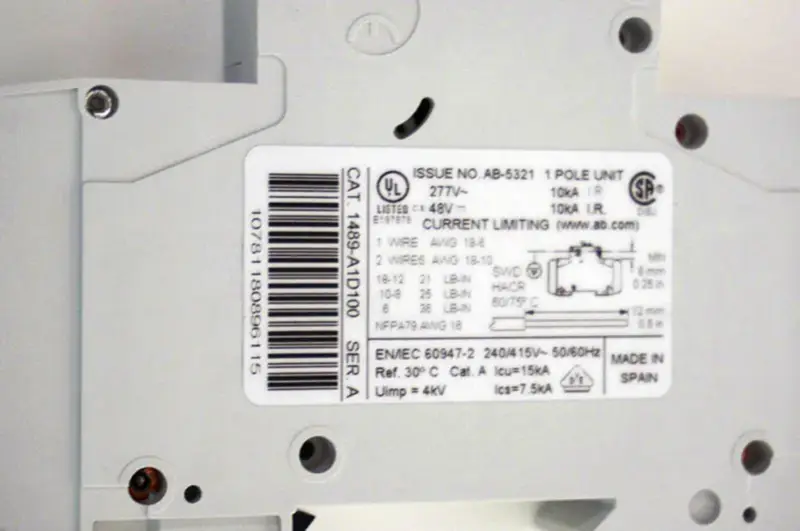 Allen-Bradley 1489-A1D100