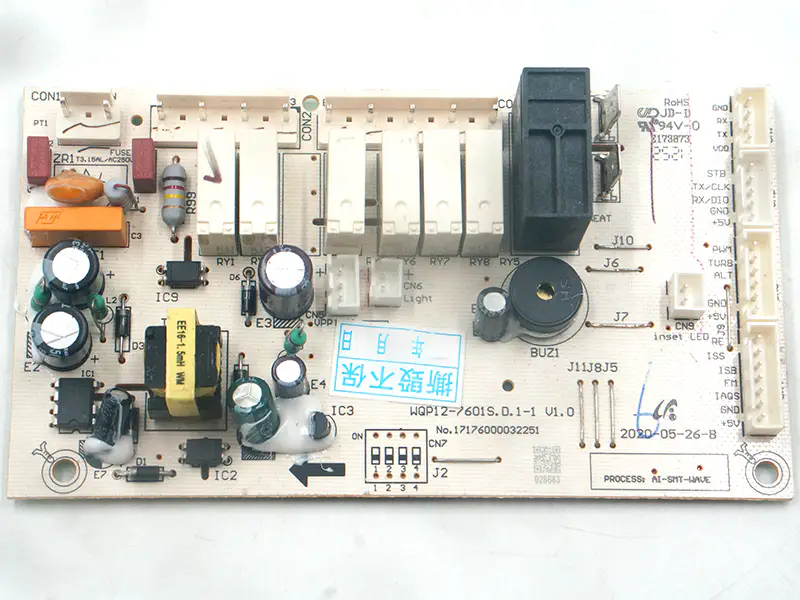 Řídicí deska myčky Midea WQP12-7601S.D.1-1 Obvod PCB 17176000032251