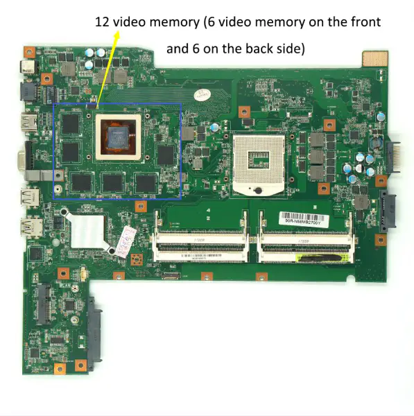 Základní deska Asus G74SX