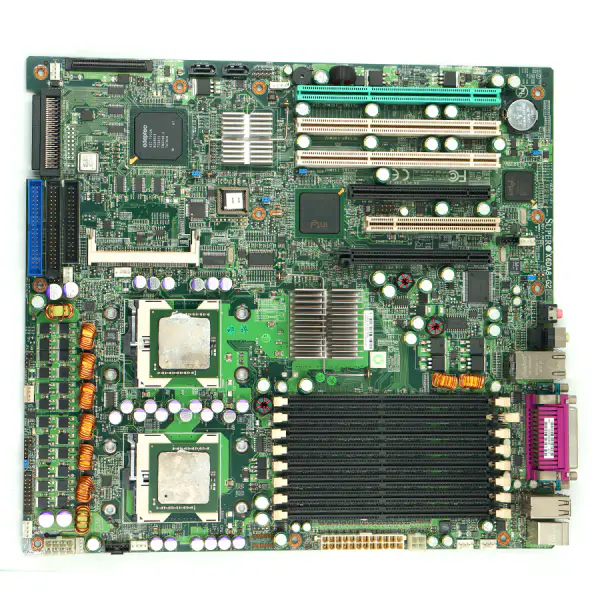 Deska SUPER pro pracovní stanice SUPER X6DA8-G2 REV 3.00 s duální paticí xeon 604 a 68pinovým rozhraním scsi raid průmyslová základní deska