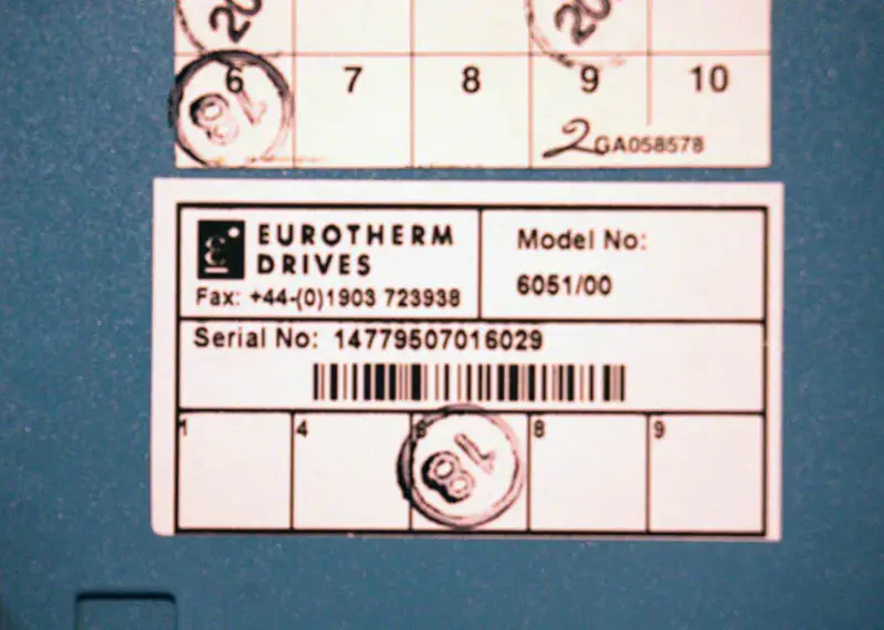 POHONY EUROTHERM 6051/00
