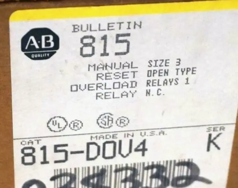 Allen-Bradley 815-D0V4