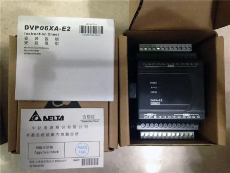 Delta DVP06XA-E2
