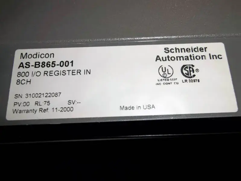 Schneider AS-B865-001