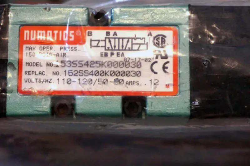 NUMATICS 153SS425K000030