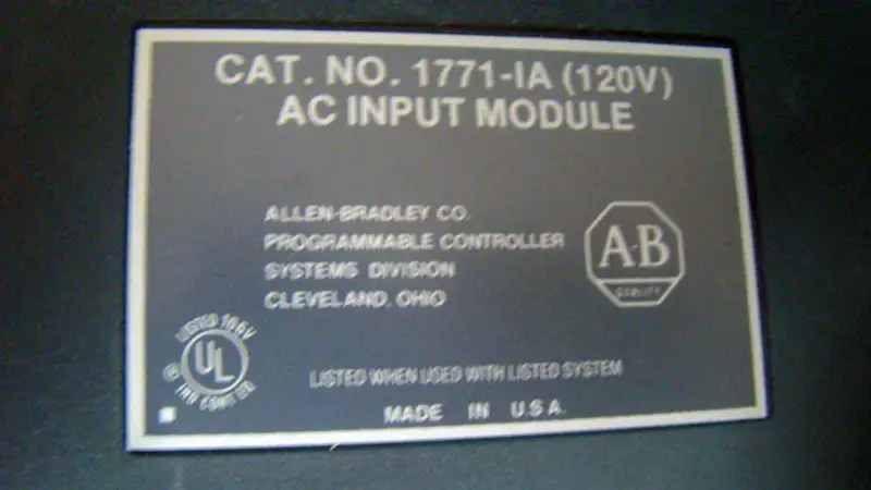 Allen-Bradley 1771-IA