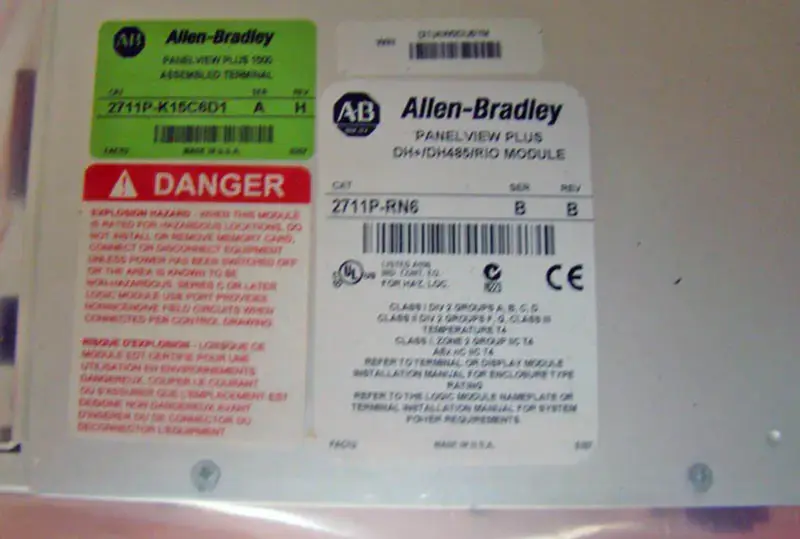 Allen-Bradley 2711P-K15C6D1