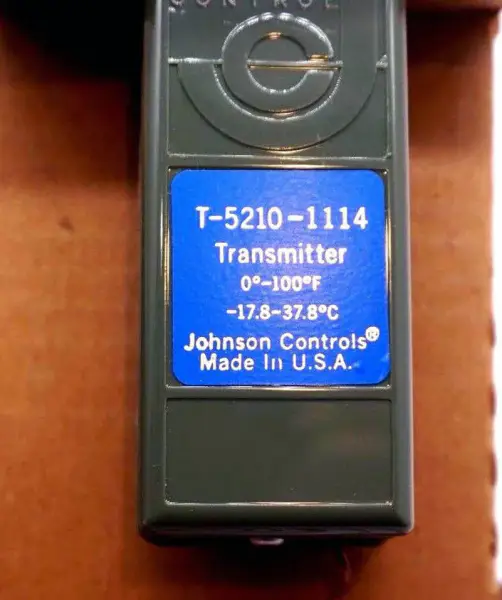 JOHNSON CONTROLS T-5210-1114