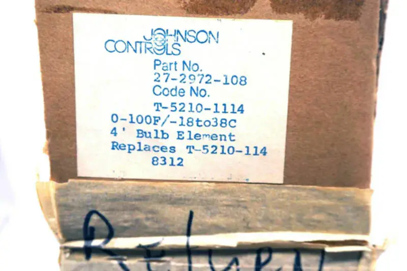 JOHNSON CONTROLS T-5210-1114