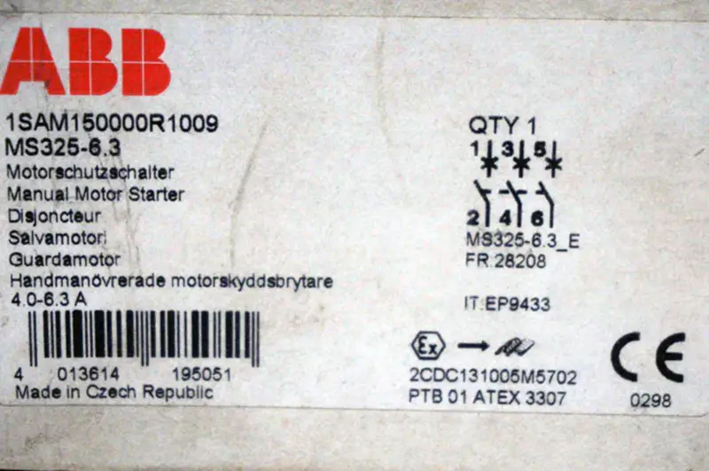 ABB MS325-6.3