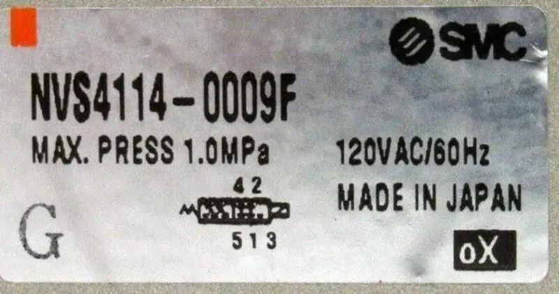 SMC NVS4114-0009F
