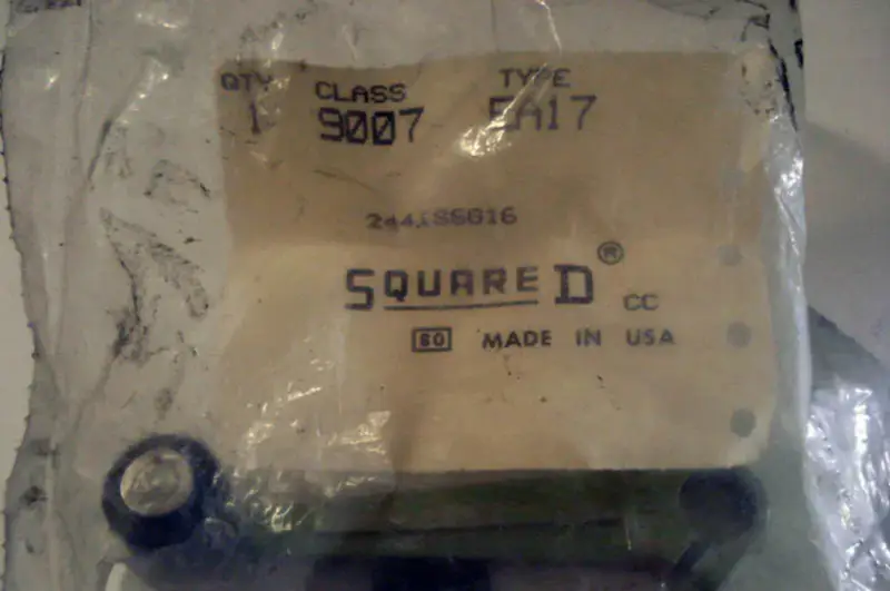 SQUARE D 9007EA17