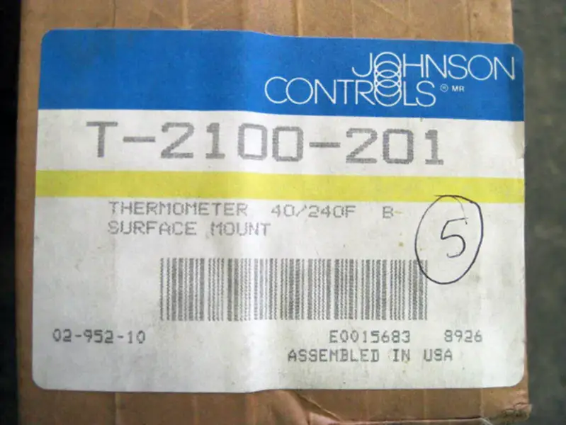 JOHNSON CONTROLS T-2100-201