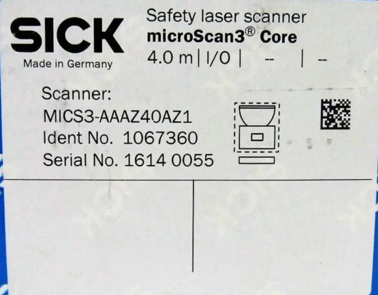 SICK MICS3-AAAZ40AZ1