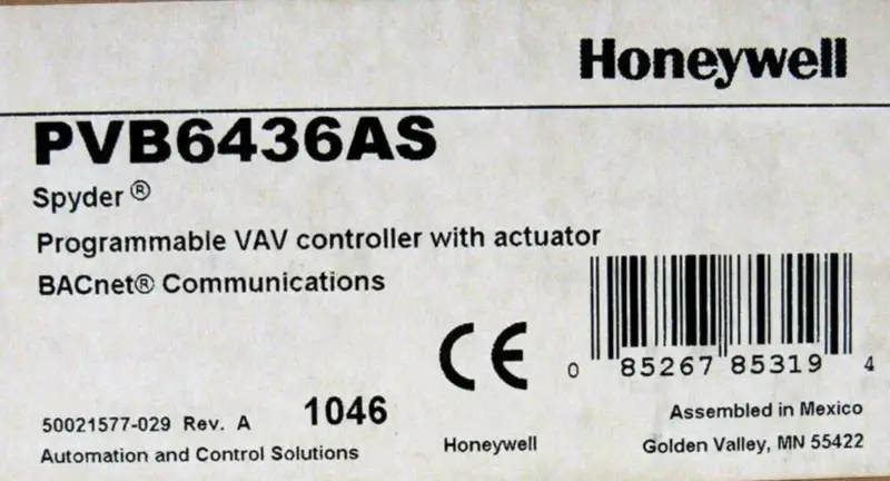 HONEYWELL PVB6436AS