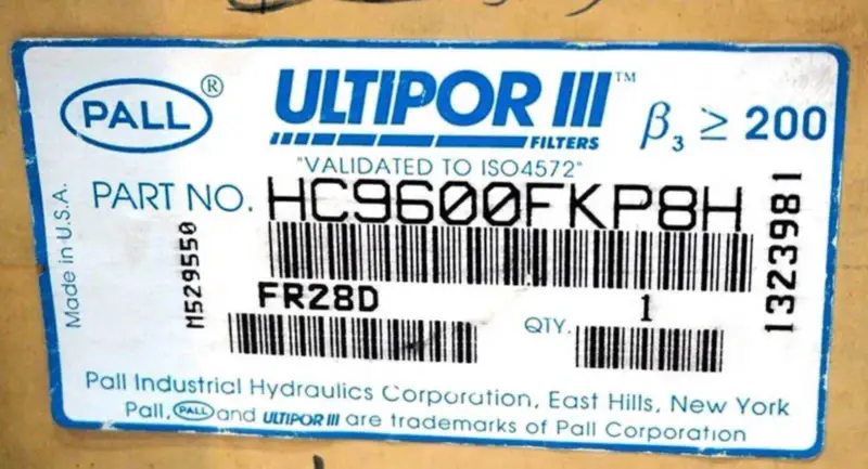 PALL HC9600FKP8H