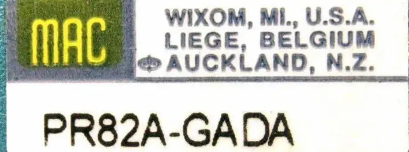 VENTILY MAC PR82A-GADA