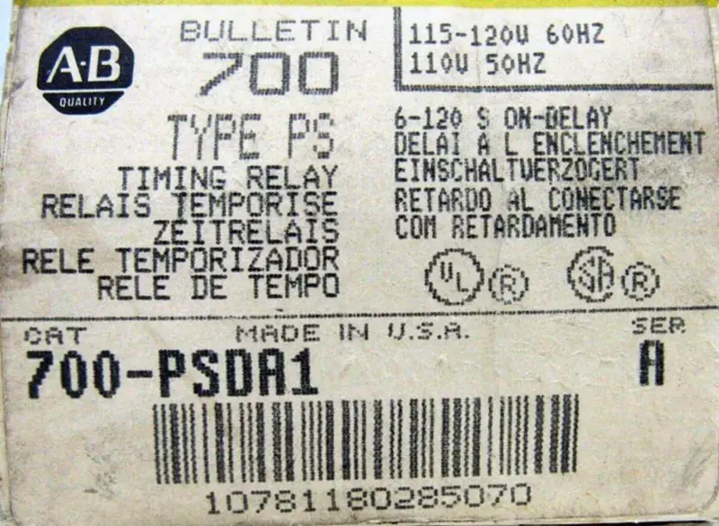 Allen-Bradley 700-PSDA1