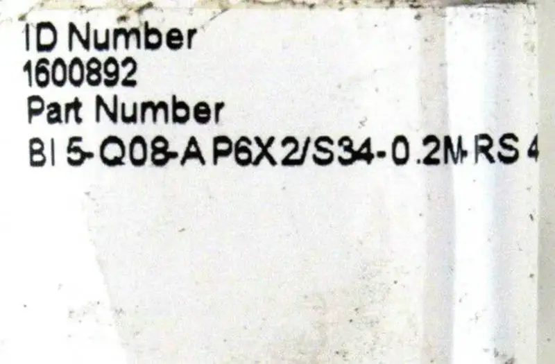 TURCK BI5-Q08-AP6X2/S34