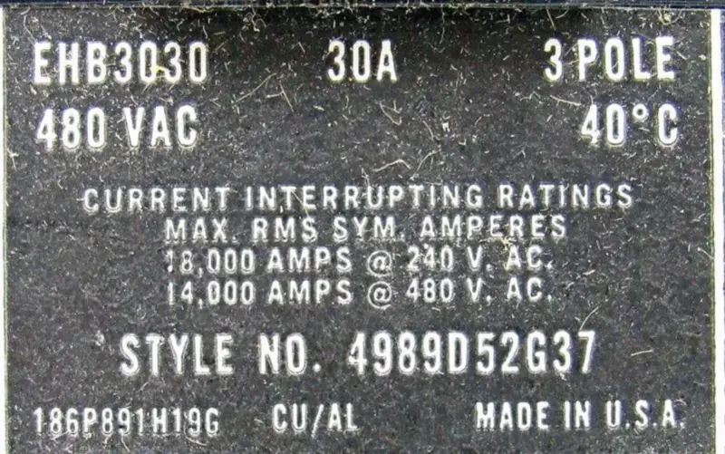 WESTINGHOUSE EHB3030