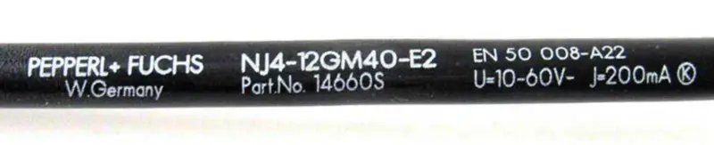 PEPPERL & FUCHS NJ4-12GM40-E2