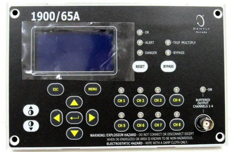 BENTLY NEVADA 1900/65A-01-02-01-00-00 167699-02 & 172323-01