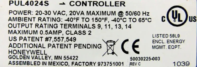 HONEYWELL PUL4024S