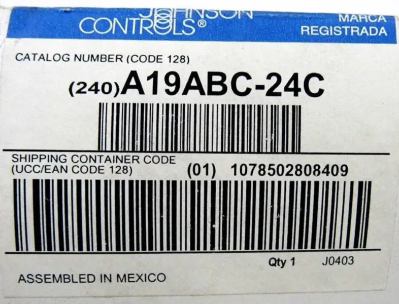 Modul PLC JOHNSON A19ABC-24C