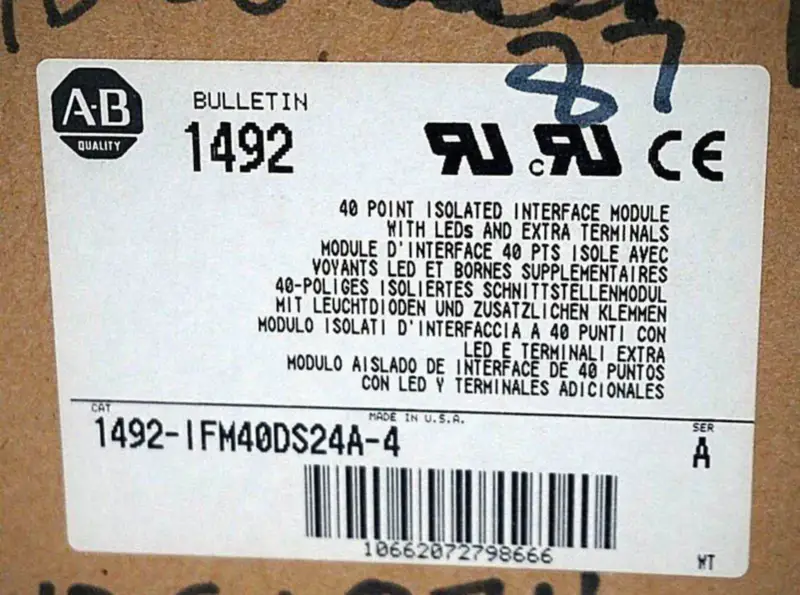 Allen-Bradley 1492-IFM40DS24A-4