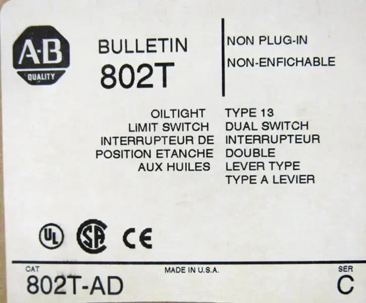Allen-Bradley 802T-AD