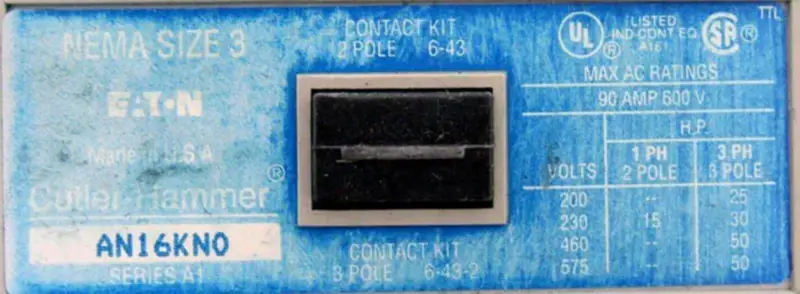 SQUARE D AN16KN0
