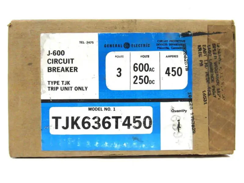 GENERAL ELECTRIC TJK636T450