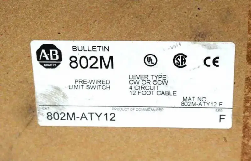 Allen-Bradley 802M-ATY12