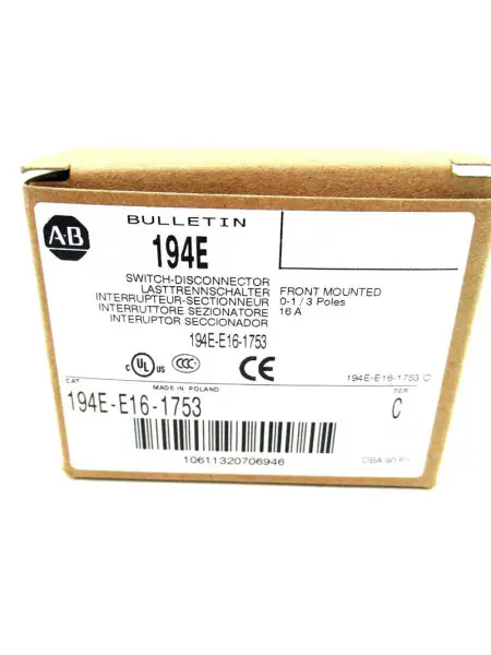 Allen-Bradley 194E-E16-1753