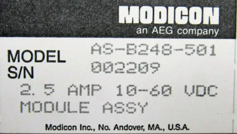 MODICON AS-B248-501