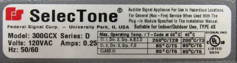 SELECTONE 300GCX